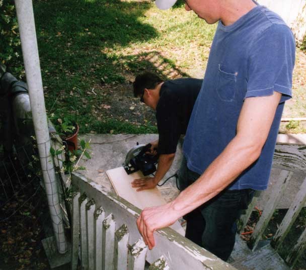 Campbell Oversees the Cut